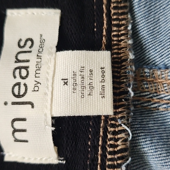 Maurices M Jeans Pull On Cool Comfort Slim Boot Original Fit High-Rise Jeans NWT - Picture 8 of 15